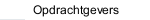 Opdrachtgevers